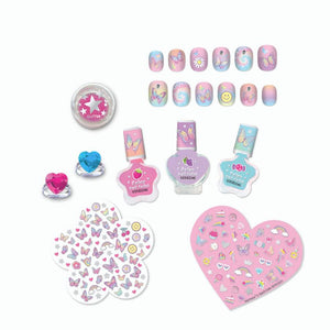 Arte de Uñas Blitz & Glitz | Tie Dye Mariposa