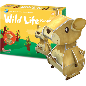 Puzzle 3D Wild Life Kangaroo